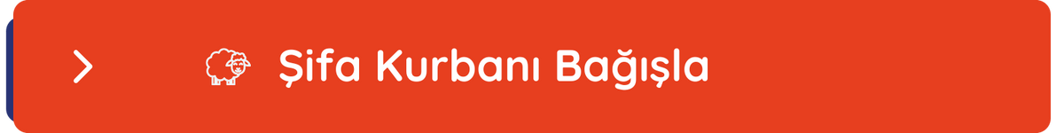 Şifa Kurbanı Bağışı
