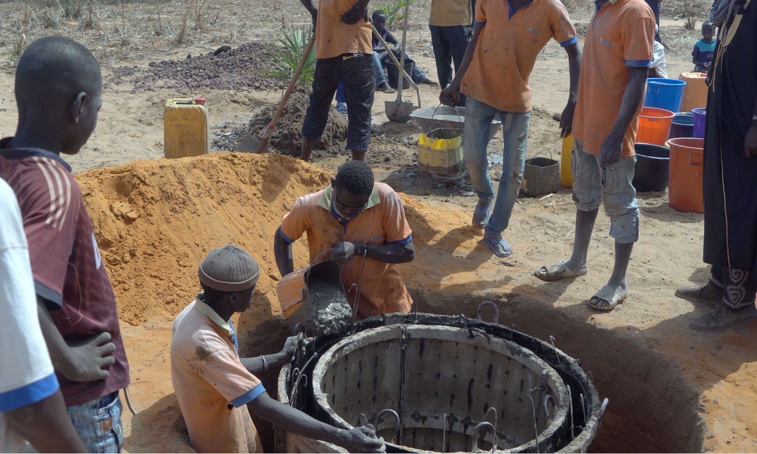 su kuyusu açılış çalışmaları